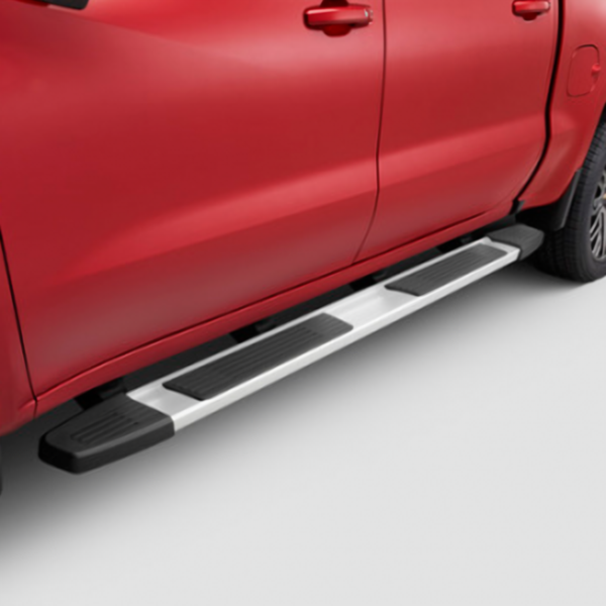 Chevrolet Tubular Assist Steps - 6 inch, Rectangular, Chrome for 2019-2023 Silverado 1500 84676693