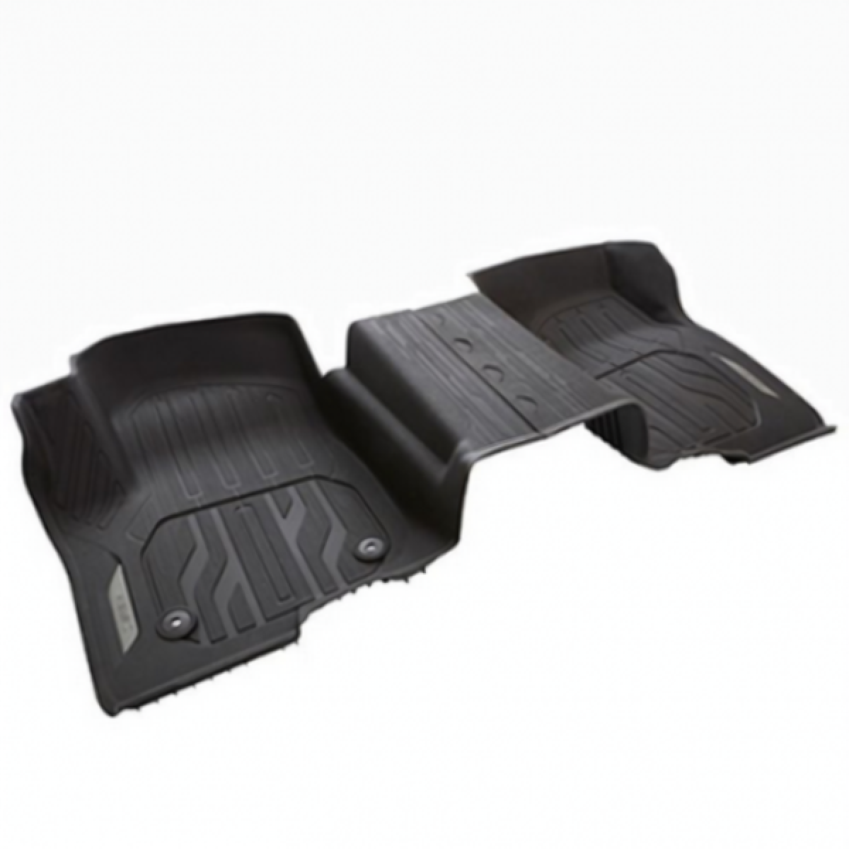 GMC Floor Liners - Front Premium All Weather, W\/O Console, GMC Logo, Jet Black for 2019-2023 Sierra 1500, 2500 HD, 3500 HD 84333608