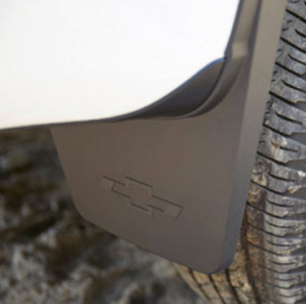 Chevrolet Splash Guards - Rear Moulded, Black for 2015-2022 Colorado 23278169