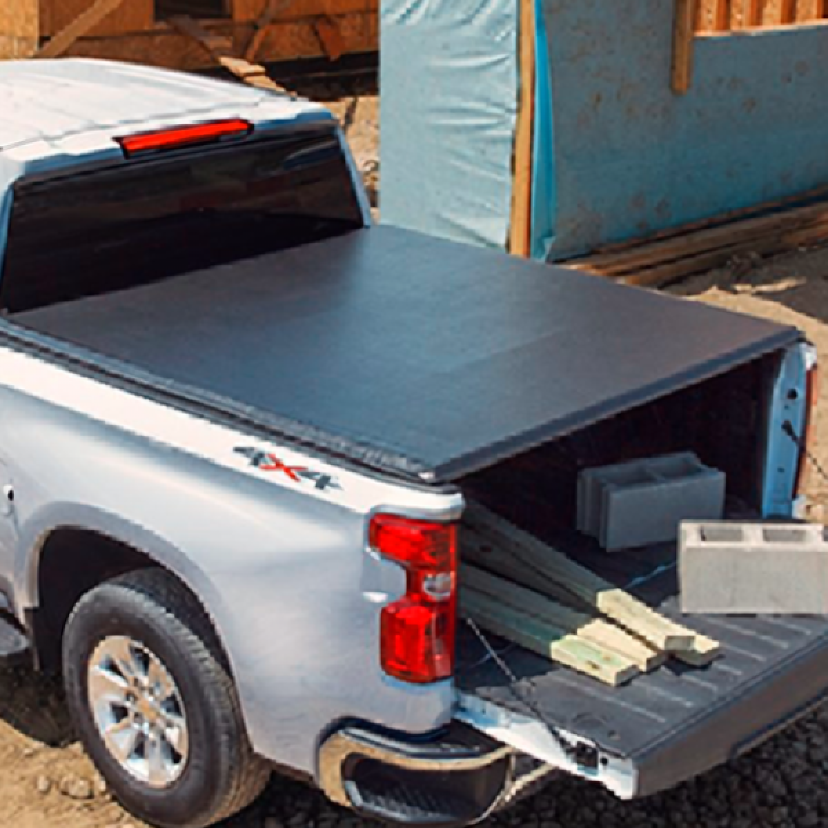 Chevrolet Tonneau Cover - Associated Accessories, Soft Roll-Up for 2020-2023 Silverado 3500 HD, 2500 HD 19418547