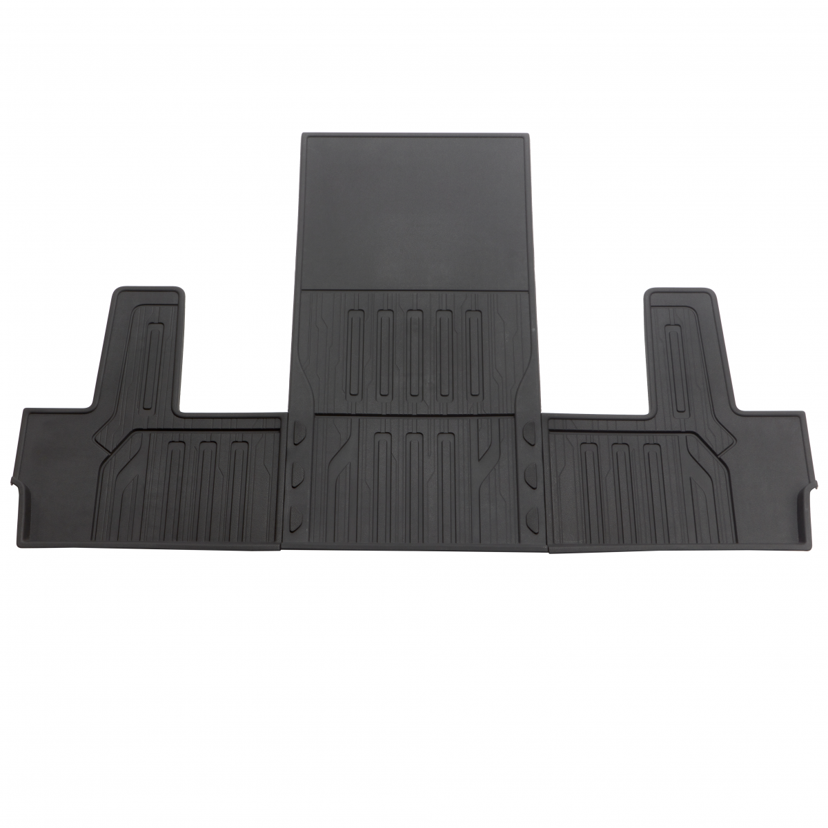 GMC Floor Liners - Third Row Premium All Weather, Capitain's, Jet Black for 2021-2022 Yukon 84646775