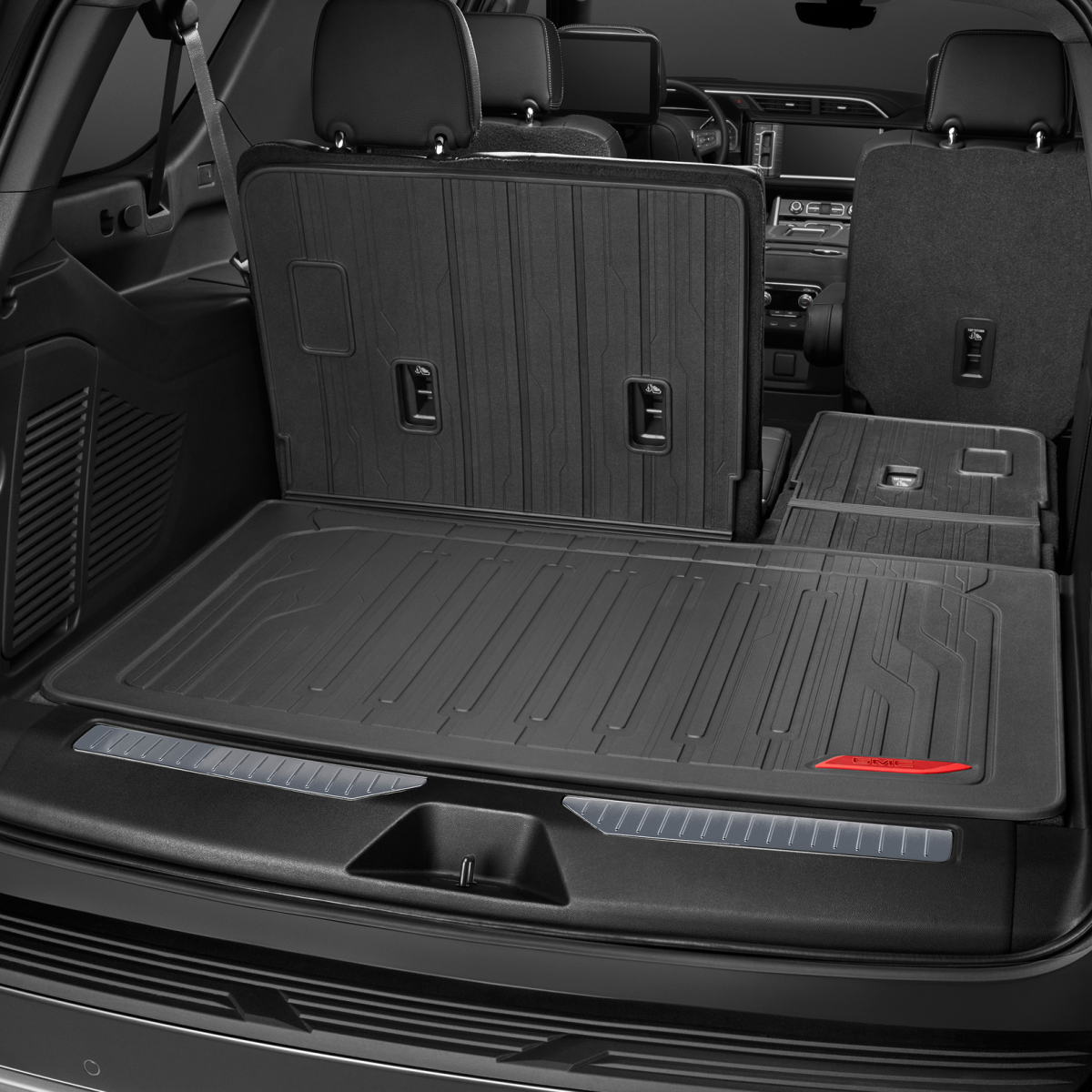 GMC Integrated Cargo Liner - Jet Black for 2018 Sierra 3500 HD 84445539