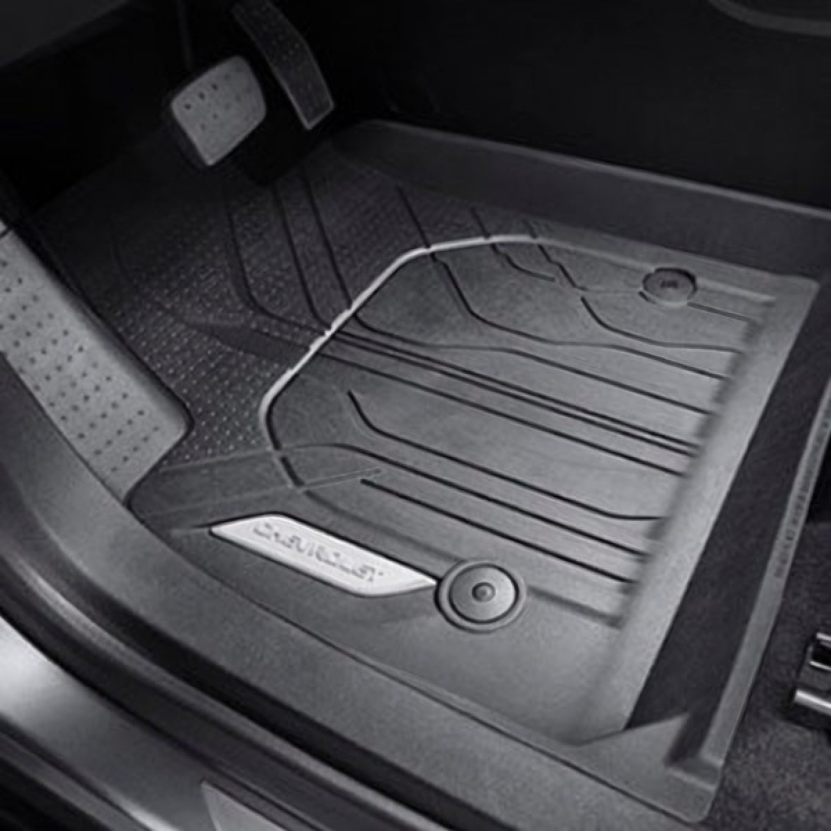 Chevrolet Floor Liners - Front Premium All Weather, Chevrolet Logo, Jet Black for 2019-2023 Blazer 84148089