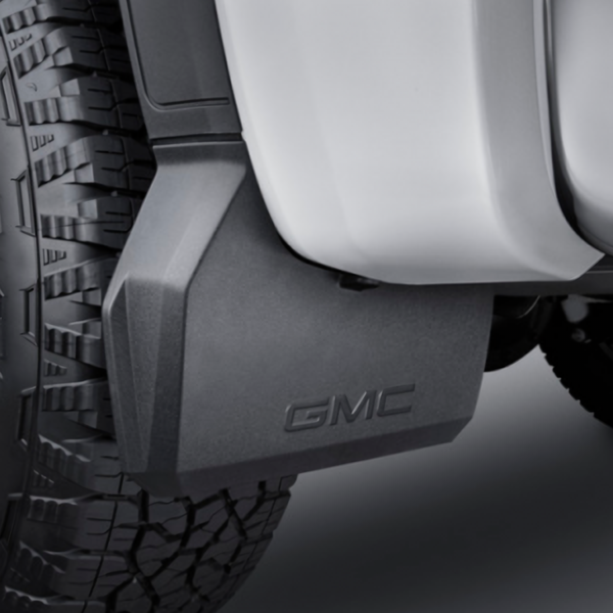 GMC Splash Guards - Rear Moulded, Black for 2019-2023 Sierra 1500 84420656