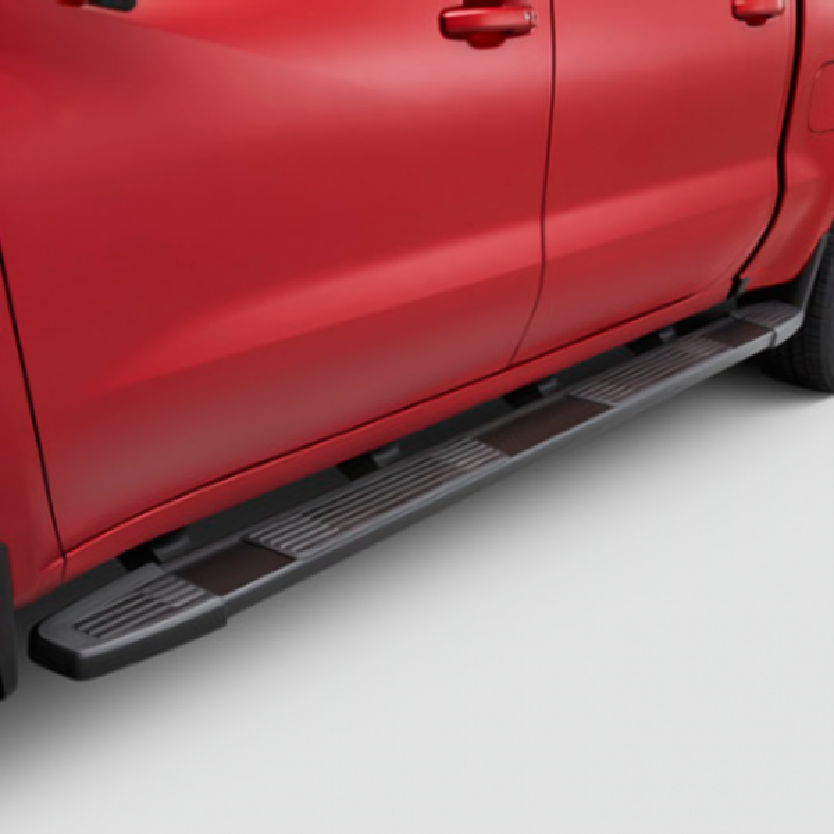 Chevrolet Tubular Assist Steps - 6 inch, Rectangular, Black for 2019-2023 Silverado 1500 84126245