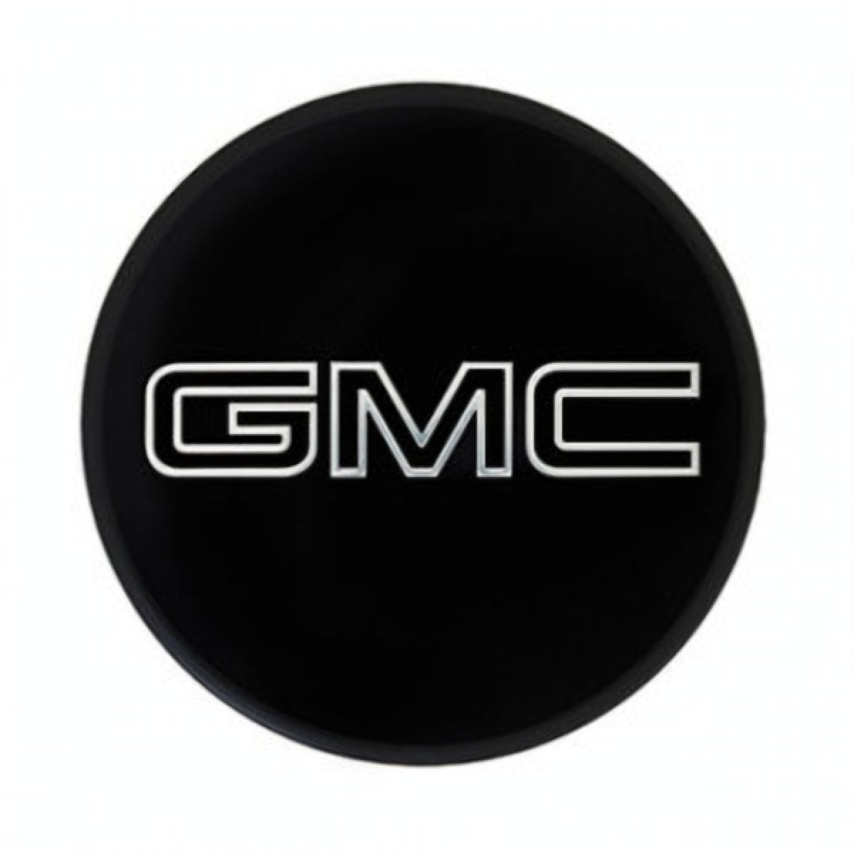 GMC Centre Cap - Black with Black GMC Logo for 2018-2020 Yukon & Sierra 1500 84388431