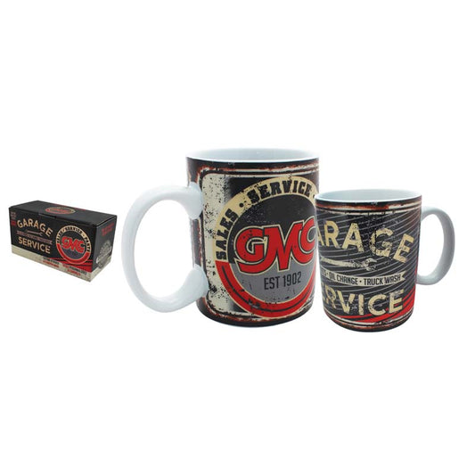 GMC GMC GARAGE SERVICE \u2013 PORCELAIN MUG \u2013 2PK GM09-4463