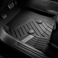 Chevrolet Floor Liners - Front Premium All Weather, Bowtie Logo, Jet Black for 2015-2022 Colorado  84708369