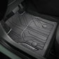 Chevrolet Floor Mats - Front & Rear Premium All Weather, Chevrolet Script, Black 42790737