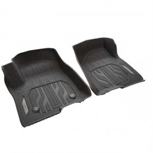 GMC 2019-2022 Sierra Floor Liners - Front Premium All Weather, With Console, GMC Logo, Dark Ash Grey  84333605