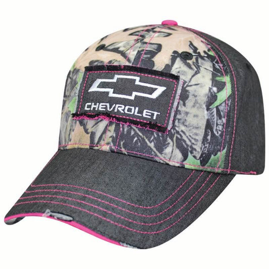 Chevrolet LADIES CAMO DENIM VELCRO\u00AE CAP GC07-3221