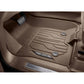 GMC 2024 Yukon First-Row Premium All-Weather Floor Liners in Teak with GMC Logo 84646701