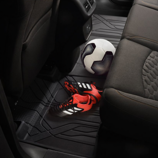 Chevrolet Floor Liners - Second-Row Premium All Weather, Jet Black for 2018-2023 Equinox  84728063