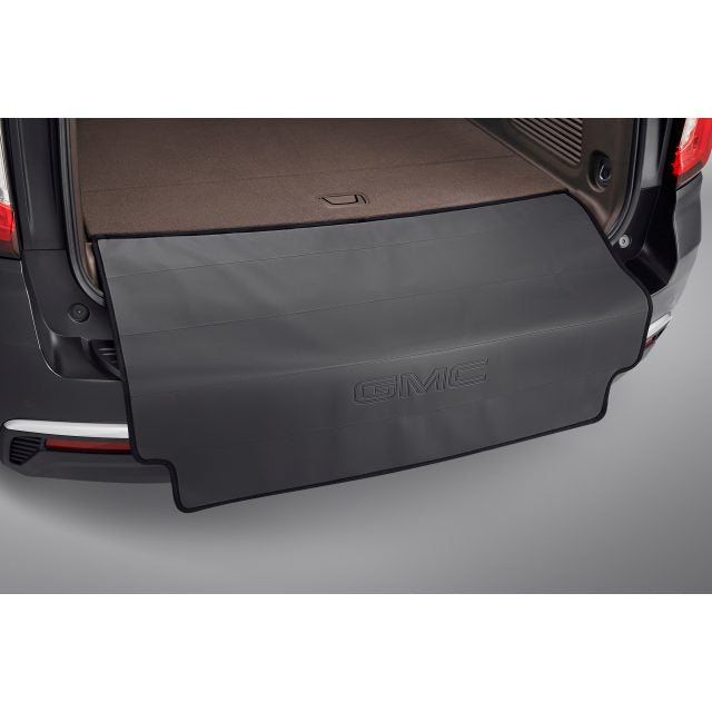 GMC 2024 Yukon Rear Bumper Protector in Black with GMC Logo 84729769