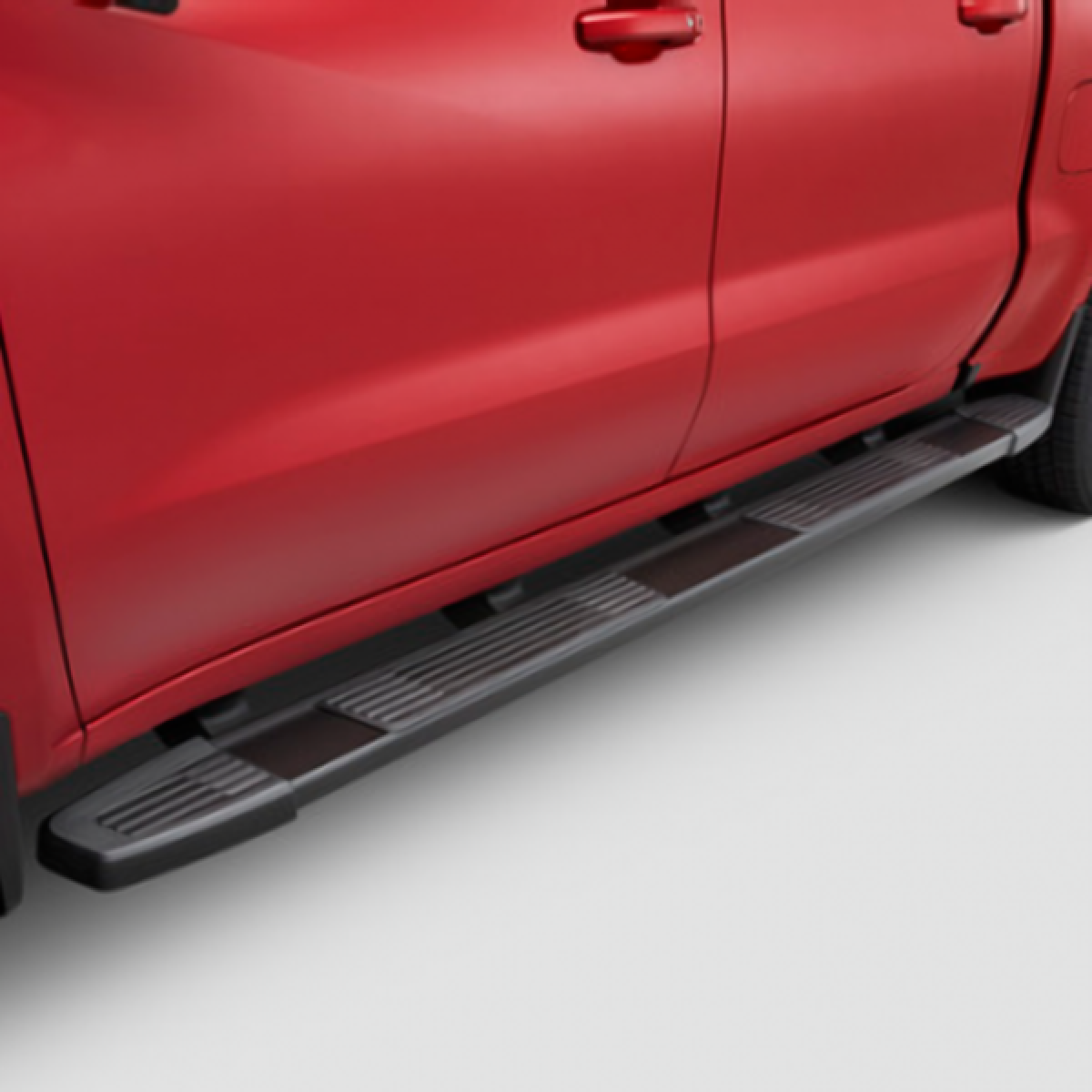 Chevrolet  Tubular Assist Steps - 6 inch, Rectangular, Black for 2019-2023 Silverado 1500 84126245